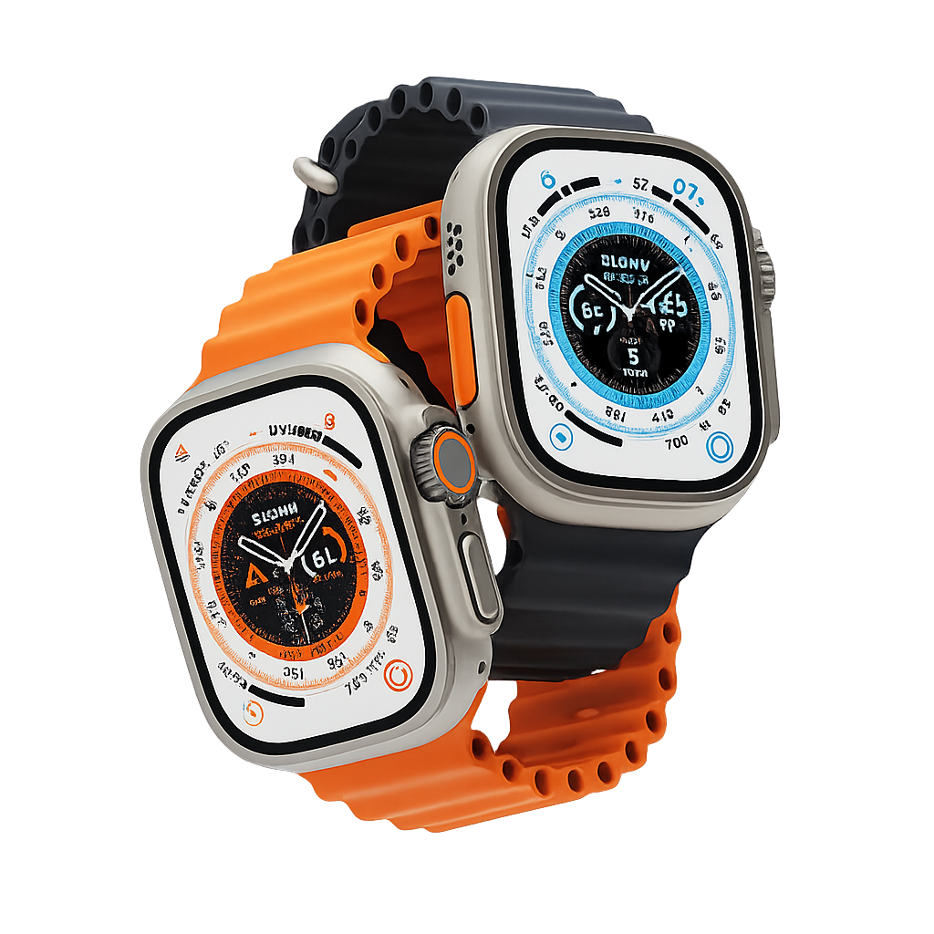 Ultra Smart Watch 7-in-1 Strap Set – Premium Multi-Band Smartwatch Combo
